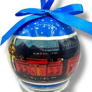 Lionel Trains 3" Christmas Ornament O Gauge holiday bauble BLUE